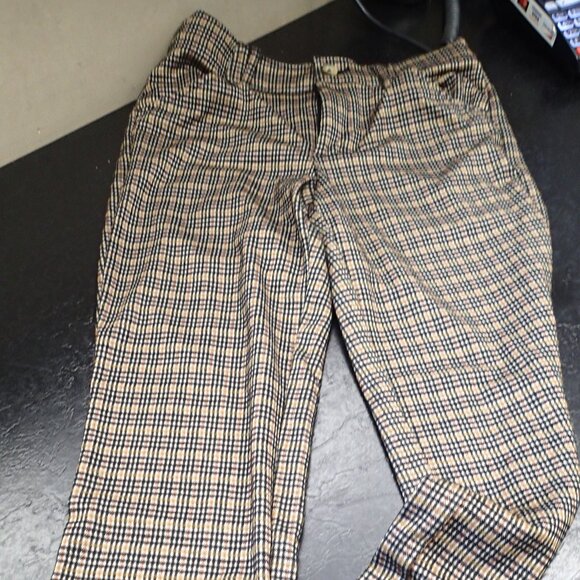 Time and True Plaid Womens Dress pants Size 4 - Picture 1 of 5